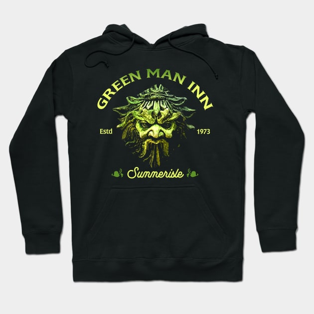 The Green Man Inn from the Wicker Man Hoodie by hauntedjack